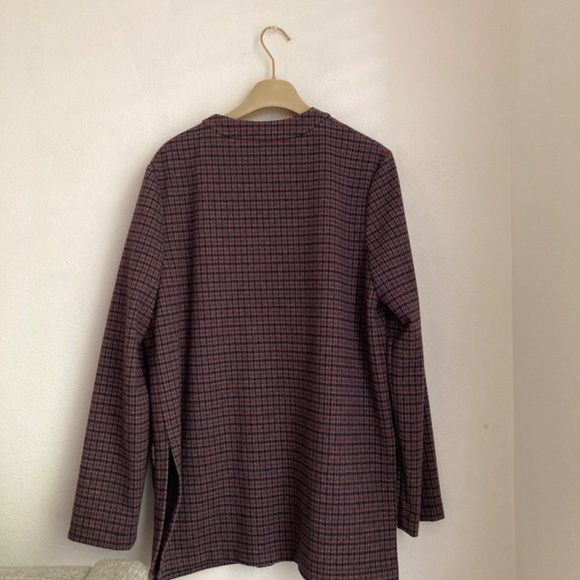 Theory houndstooth soft blazer - Picture 3 of 6